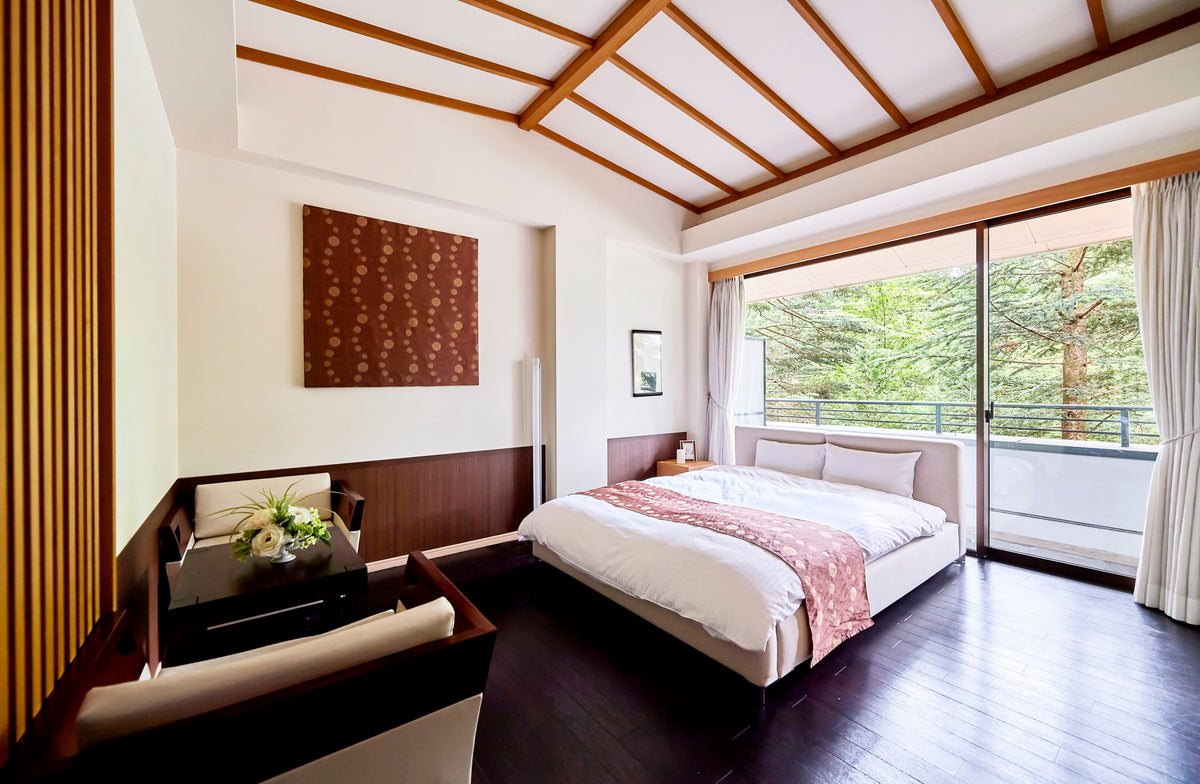 新郎新婦様がご宿泊もできるブライズルーム