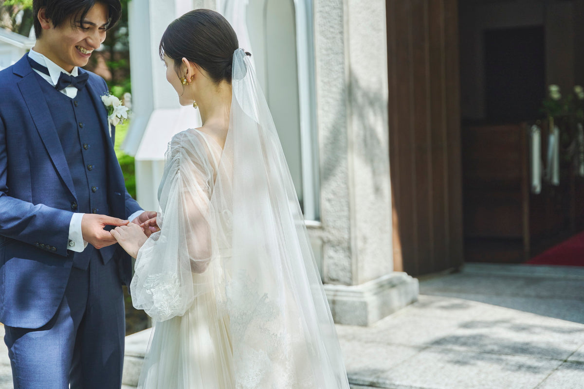 都心では味わえない結婚式当日の特別感は、おふたりの表情も和み自然体で楽しめる結婚式に。