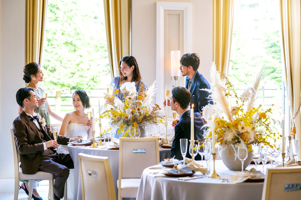 パーティー会場デリシュタール/家族や友人と!ガーデン挙式も叶う 。