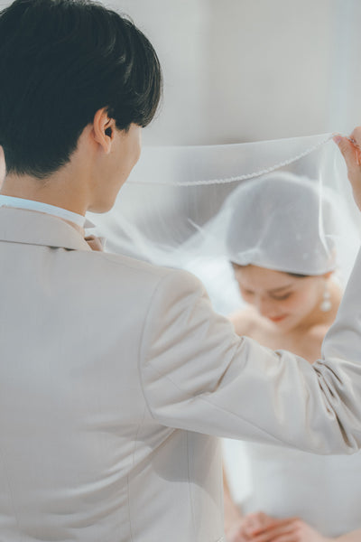 ベールアップは、「これからはふたりで人生を歩む」という意思を表します。