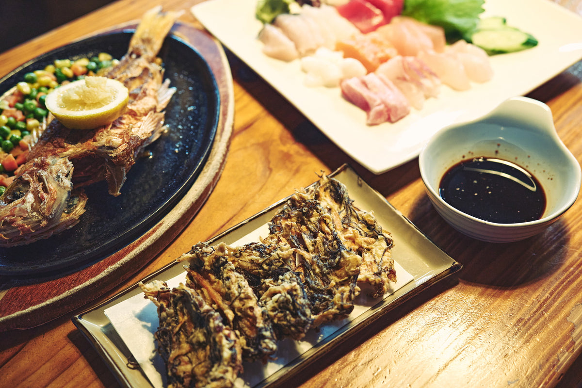 【 大木海産物レストラン 】読谷でその日水揚げされた新鮮な魚を提供しています