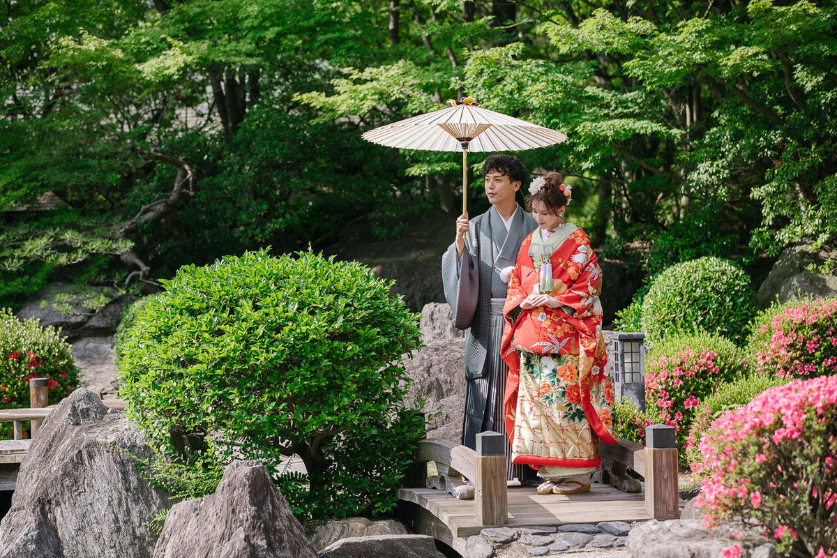 フォトスタジオ　フォトスタジオ 店舗　福岡フォトスタジオ　大濠公園_日本庭園