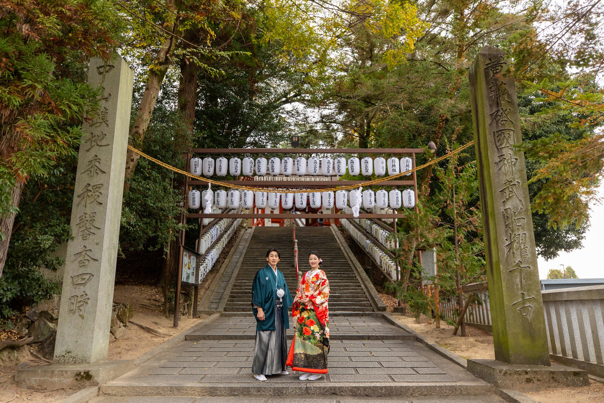フォトスタジオ　フォトスタジオ 店舗　岡山フォトスタジオ　吉備津神社