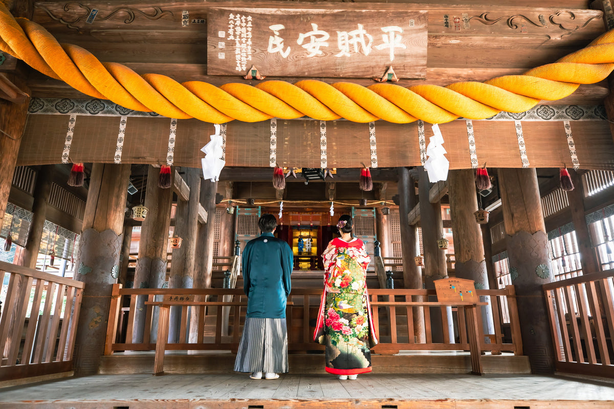 フォトスタジオ　フォトスタジオ 店舗　岡山フォトスタジオ　吉備津神社