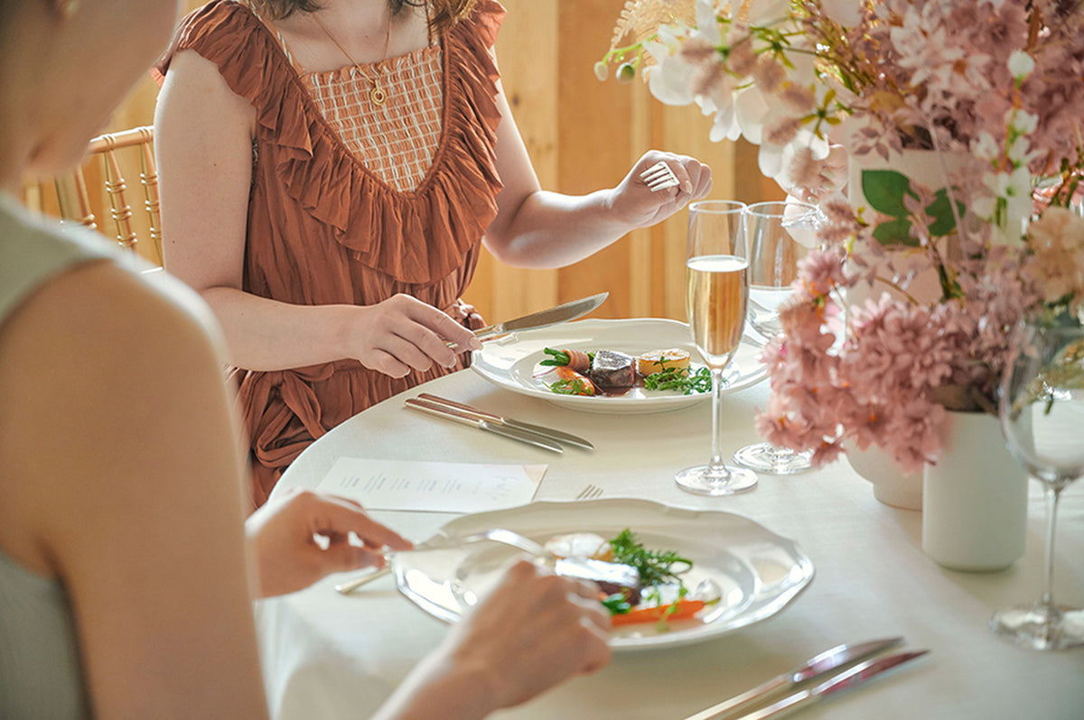 大切な１日を締めくくるのにふさわしい、会食プランもご用意しております。※別途オプション