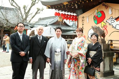 大切なご家族と集合写真