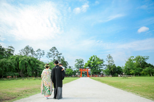 京都 上賀茂神社 リアルウェディング 609
