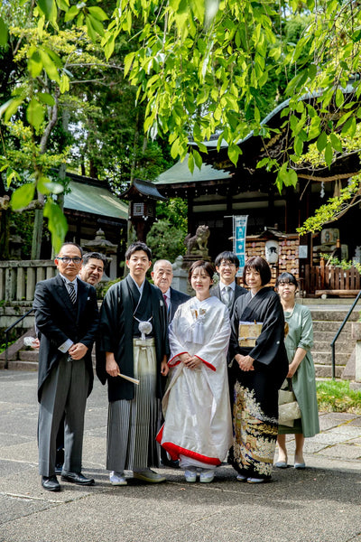 大切なご家族と集合写真