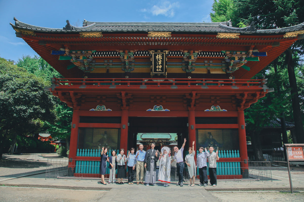 フォトスタジオ　フォトスタジオ 店舗　東京ベイフォトスタジオ　根津神社