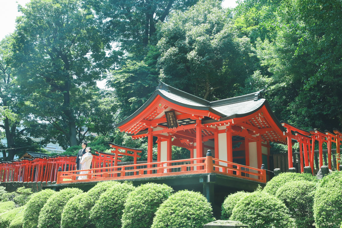 フォトスタジオ　フォトスタジオ 店舗　東京ベイフォトスタジオ　根津神社