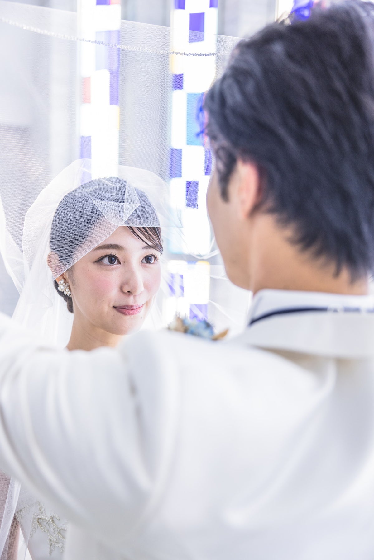 ベールアップは「これからはふたりで人生を歩む」という意思を表します。