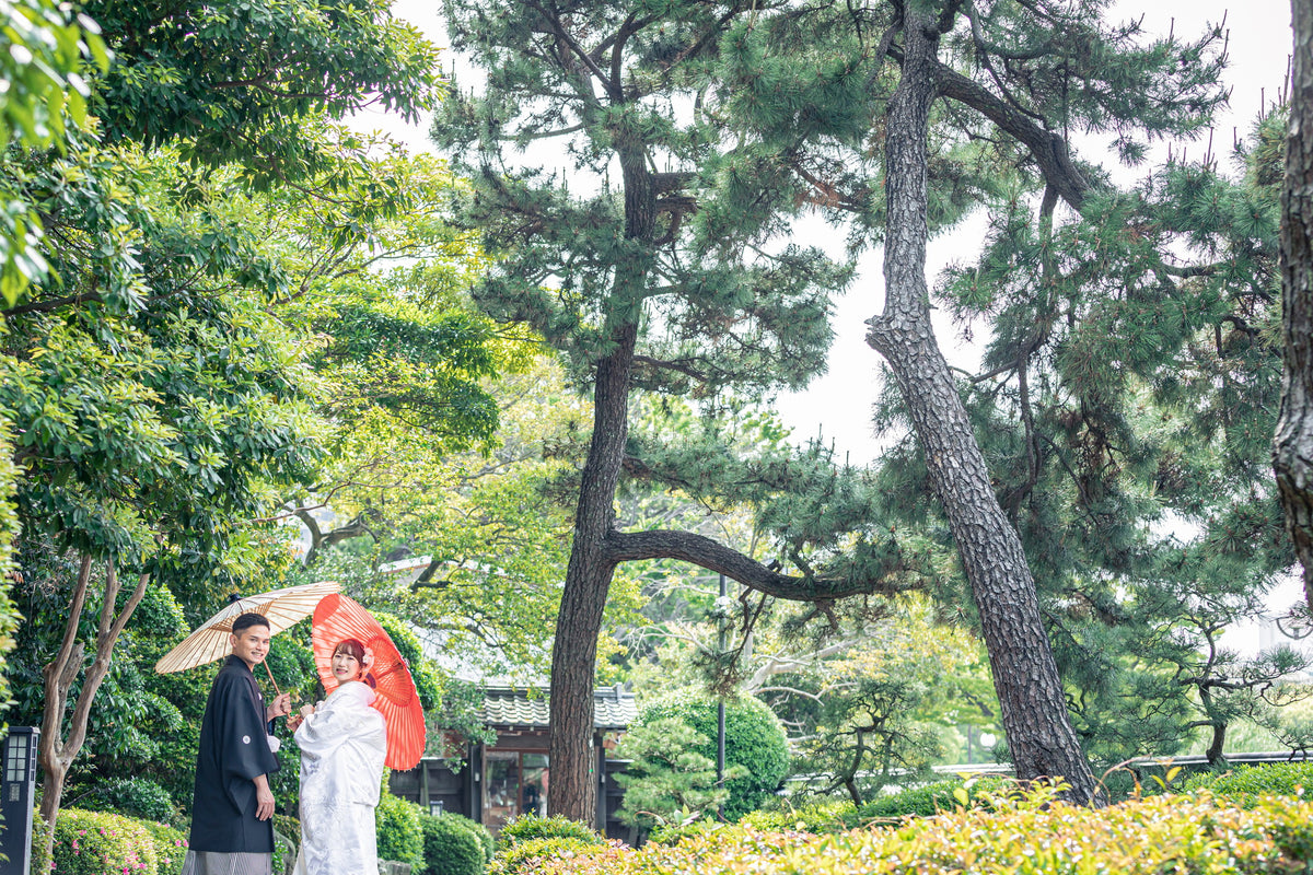 フォトスタジオ　フォトスタジオ 店舗　福岡フォトスタジオ　大濠公園_日本庭園
