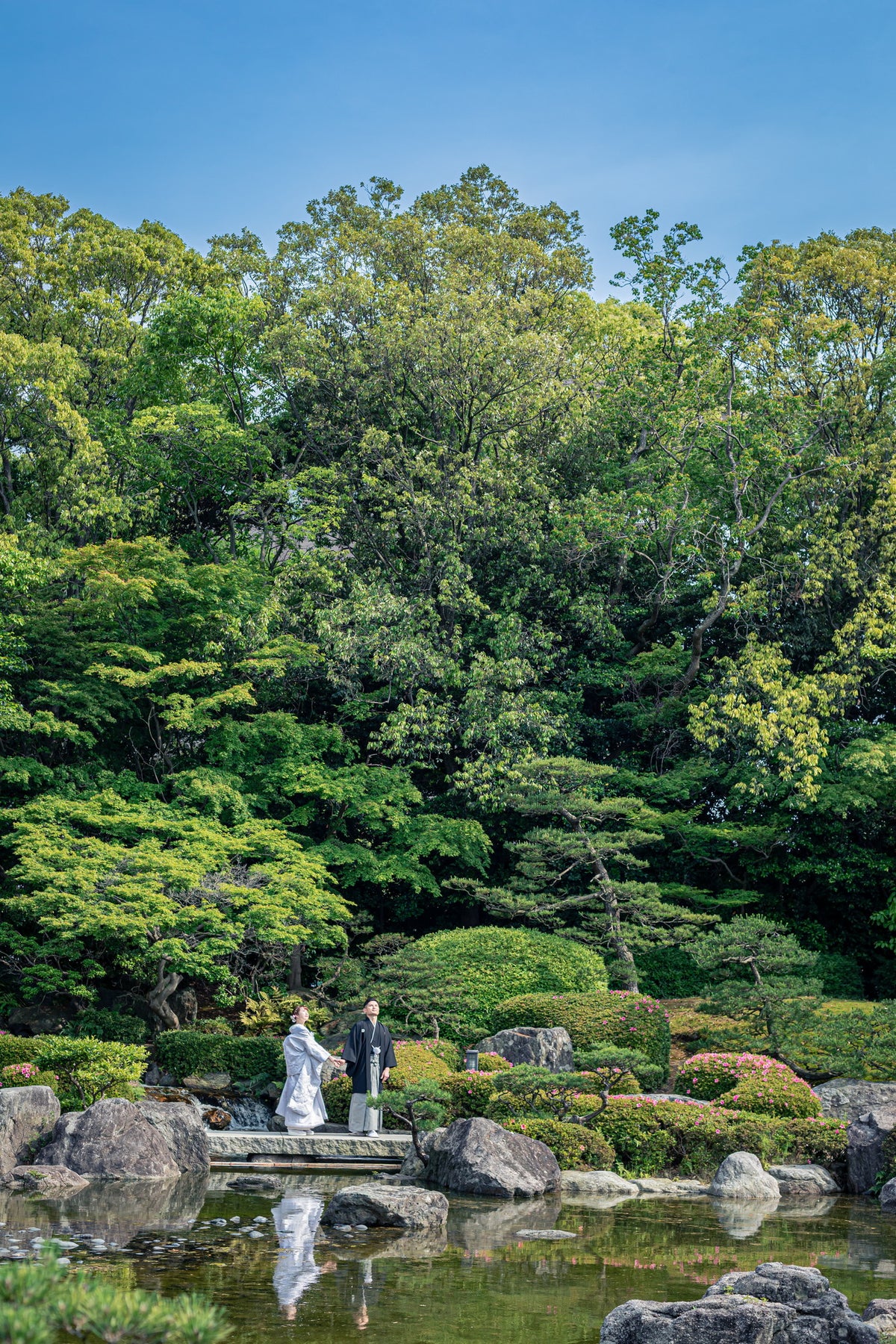 フォトスタジオ　フォトスタジオ 店舗　福岡フォトスタジオ　大濠公園_日本庭園