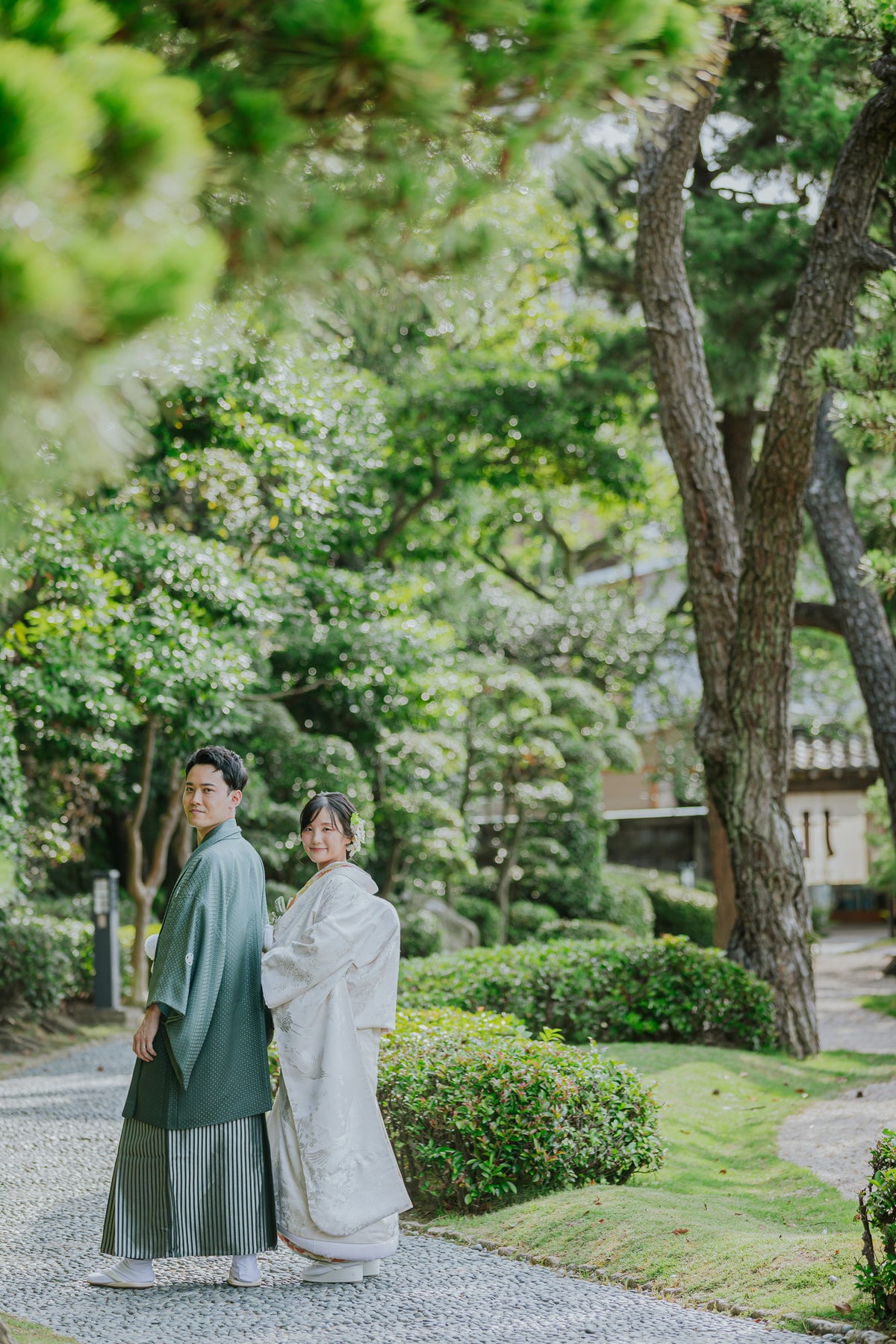 フォトスタジオ　フォトスタジオ 店舗　福岡フォトスタジオ　大濠公園_日本庭園
