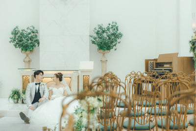 写真にも想いにも、しっかり残る結婚式ができます。