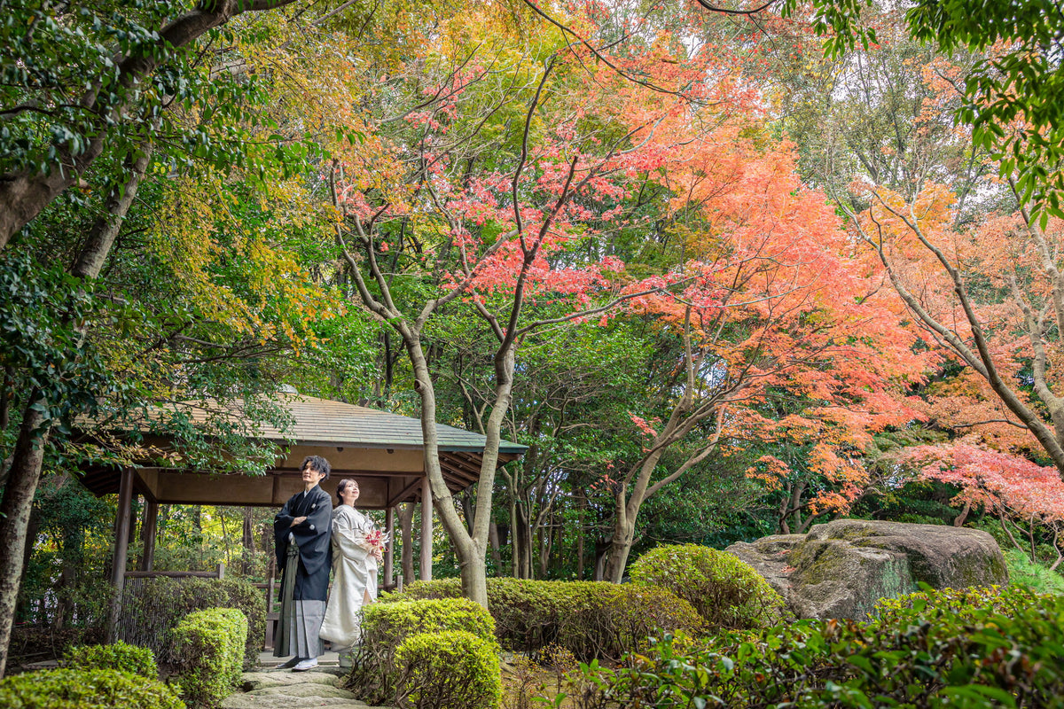 フォトスタジオ　フォトスタジオ 店舗　福岡フォトスタジオ　大濠公園_日本庭園