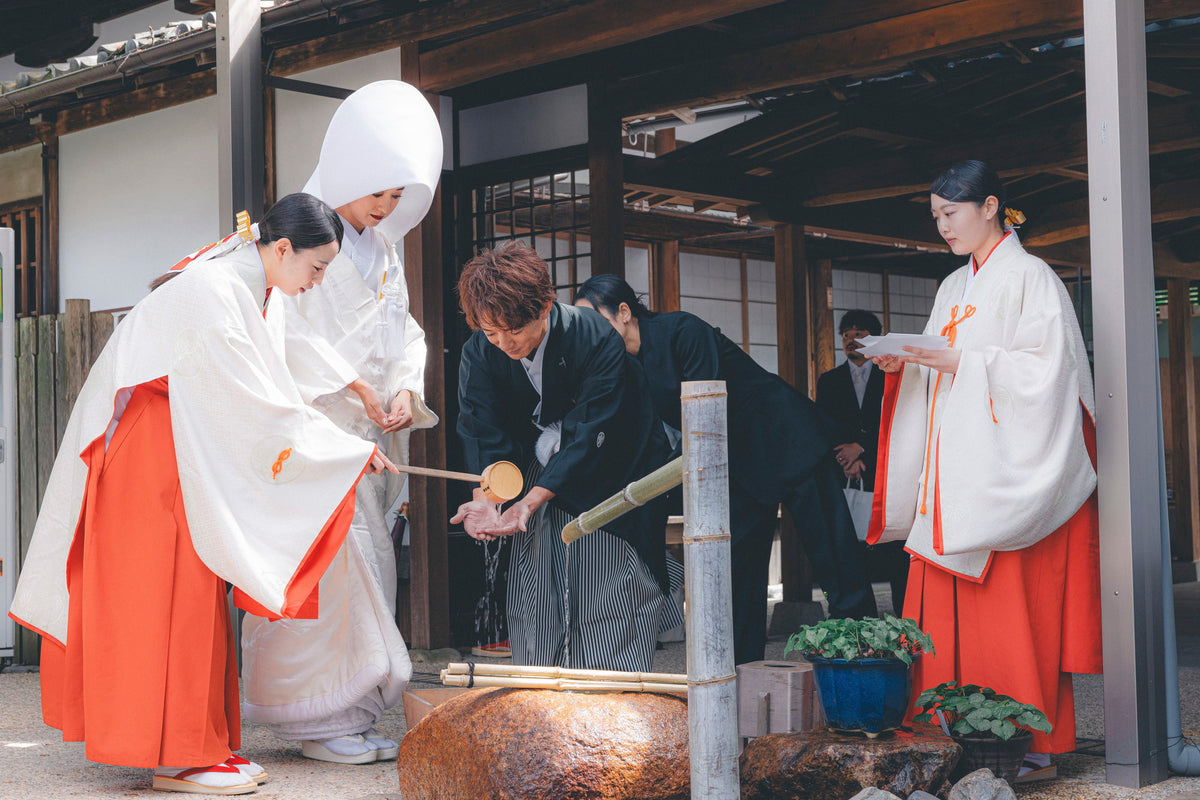 京都　上賀茂神社　リアルウェディング みちょぱ