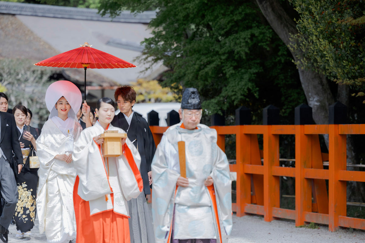 京都　上賀茂神社　リアルウェディング みちょぱ