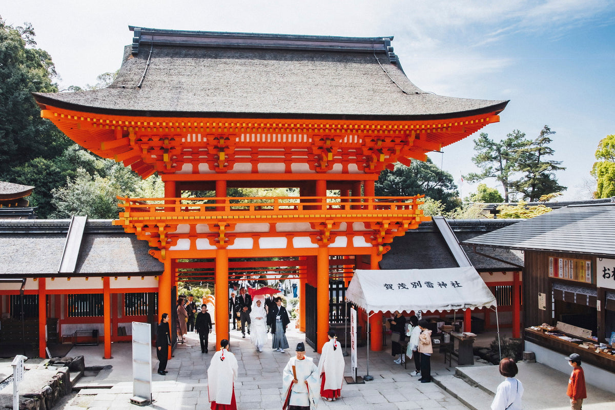 京都　上賀茂神社　リアルウェディング みちょぱ