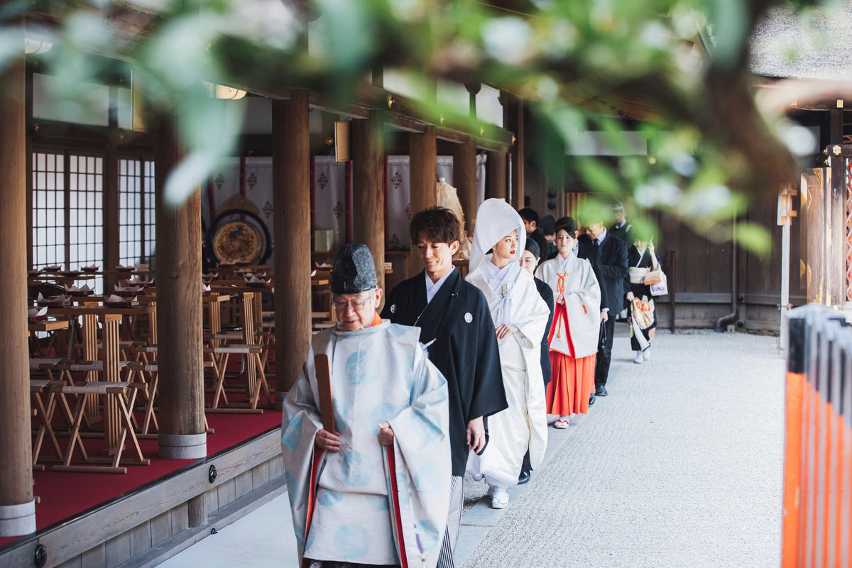 京都　上賀茂神社　リアルウェディング みちょぱ