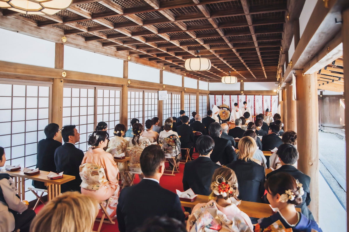 京都　上賀茂神社　リアルウェディング みちょぱ