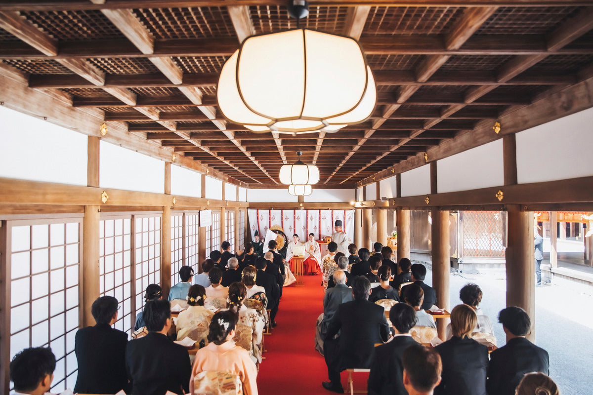 京都　上賀茂神社　リアルウェディング みちょぱ