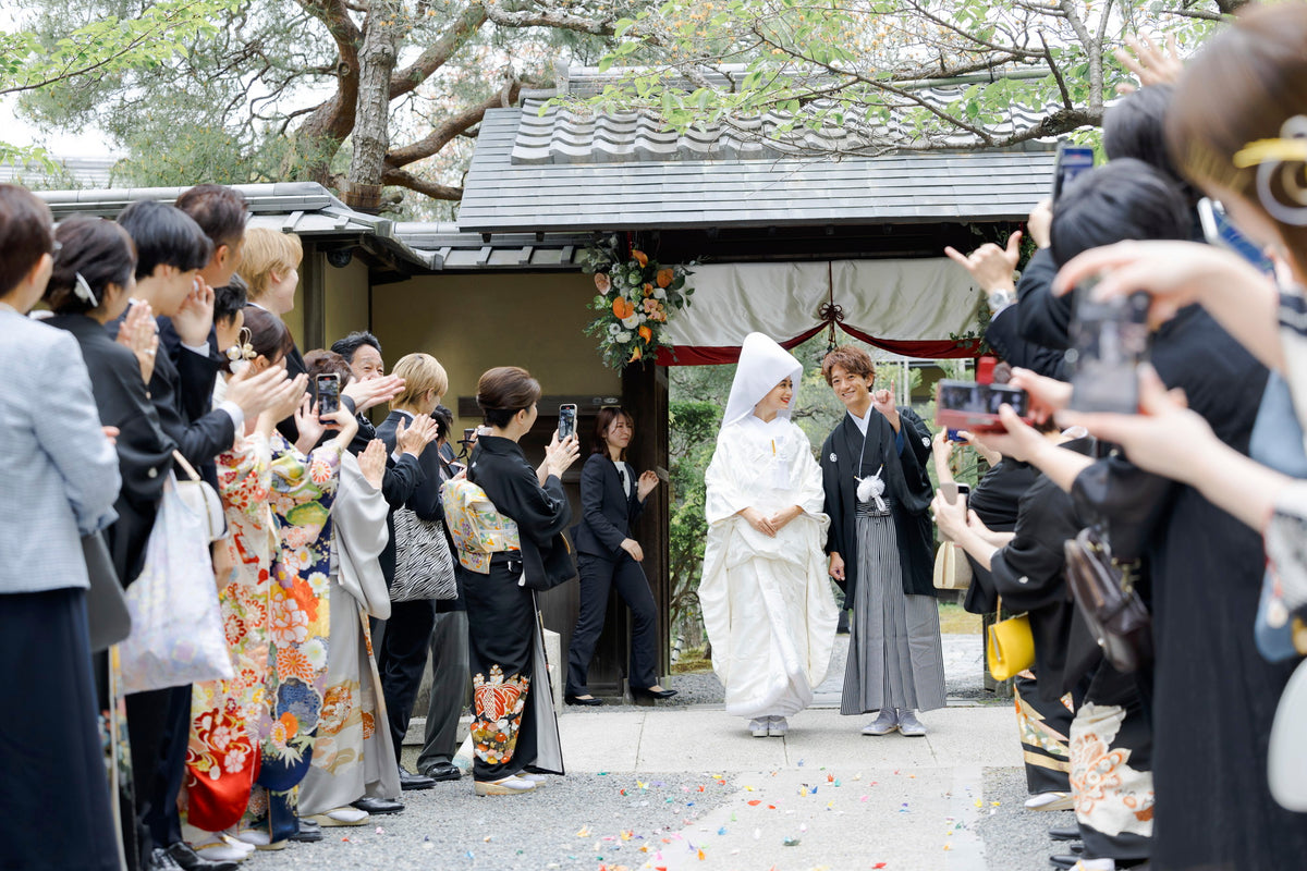 京都　上賀茂神社　リアルウェディング みちょぱ