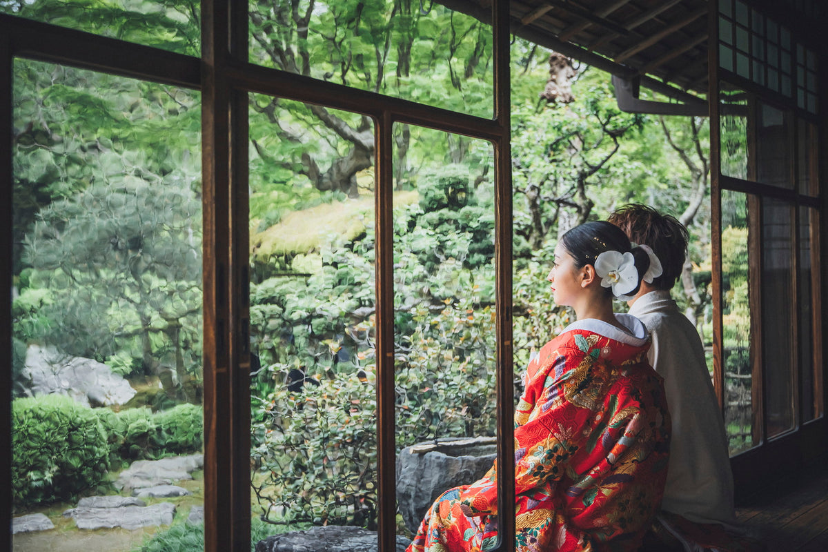 京都　上賀茂神社　リアルウェディング みちょぱ