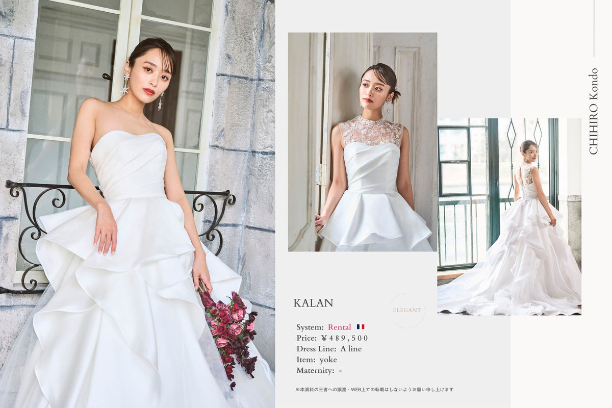 衣裳　ラインナップ　ドレス　ドレス_レンタル_定価