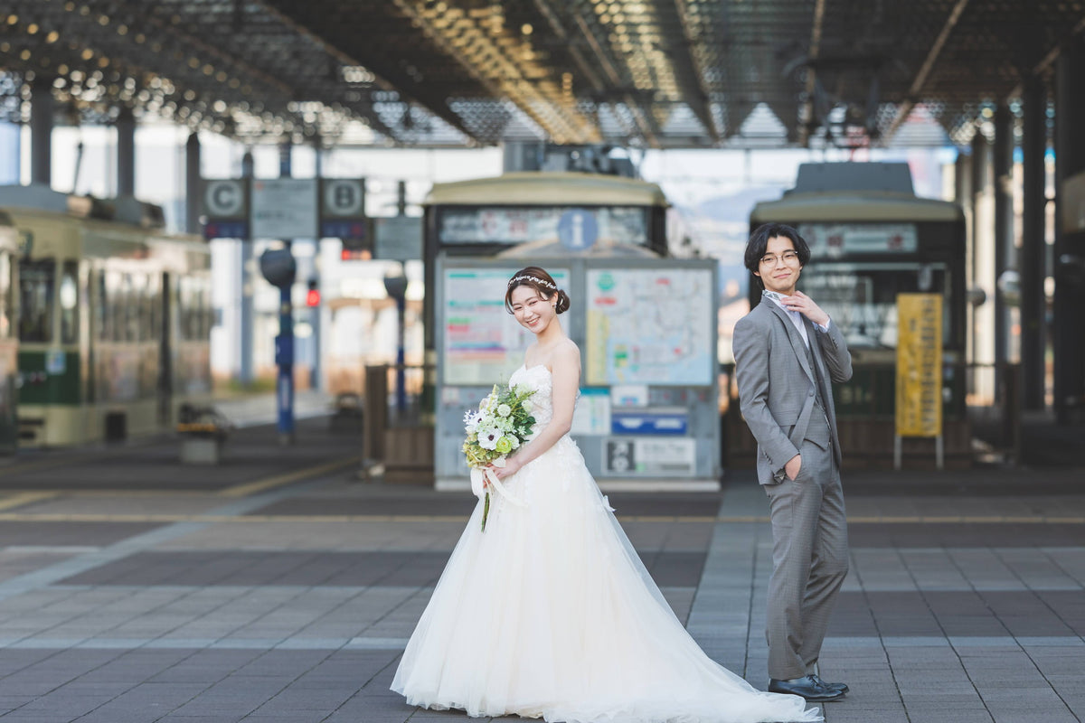 フォトスタジオ　フォトスタジオ 店舗　広島フォトスタジオ　路面電車