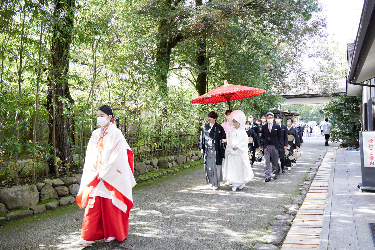 京都　下鴨神社　リアルウェディング　1470729 11月24日 11:00式_youhatsu_wataboushi