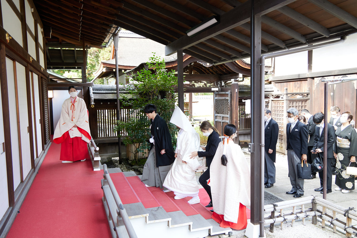 京都　下鴨神社　リアルウェディング　1470729 11月24日 11:00式_youhatsu_wataboushi