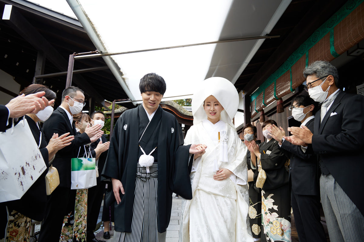 京都　下鴨神社　リアルウェディング　1470729 11月24日 11:00式_youhatsu_wataboushi