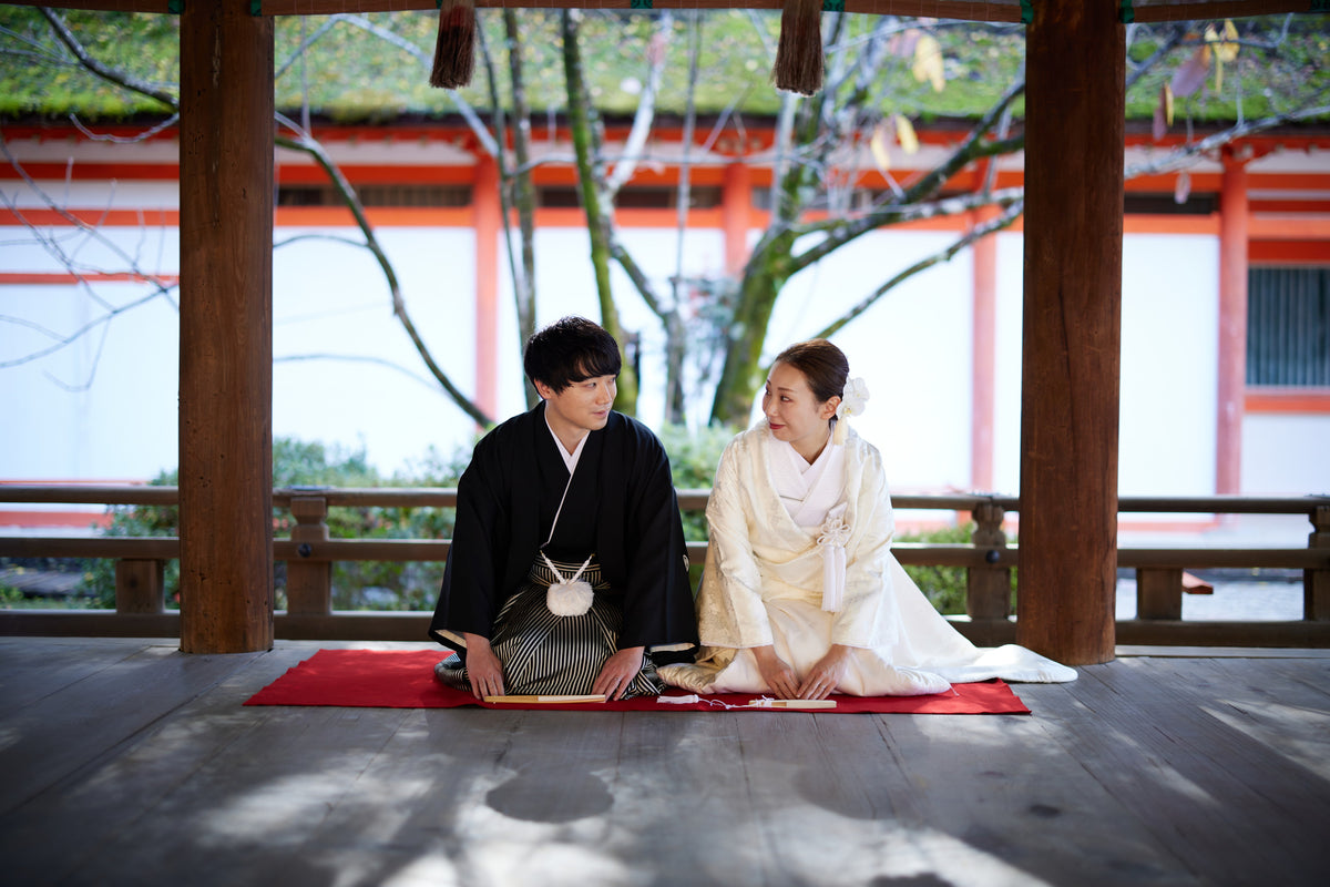 京都　下鴨神社　リアルウェディング　1470729 11月24日 11:00式_youhatsu_wataboushi