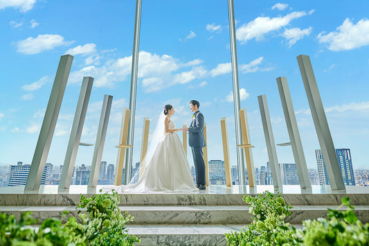 ブリーゼブリーゼの33階、地上160mで叶える感動の天空ウエディング