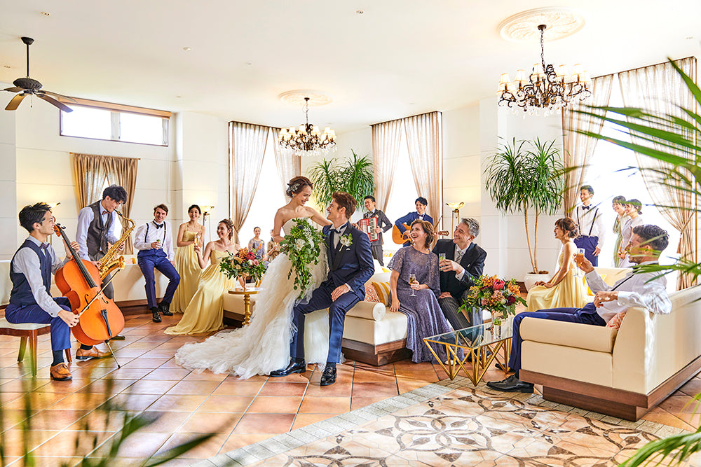ディアステージつくばフォレストテラスのウエディングコンセプトは「Slow Resort Wedding」。最上級のリゾート空間で過ごす特別なひとときを心ゆくまでご堪能いただけます。