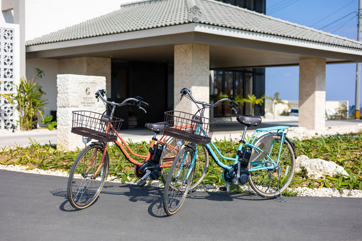 【レンタサイクル】古宇利島散策には自転車ツーリングもオススメアクティビティ