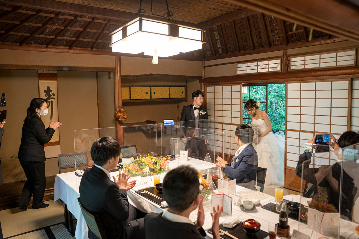 「奥の間」ご入場
