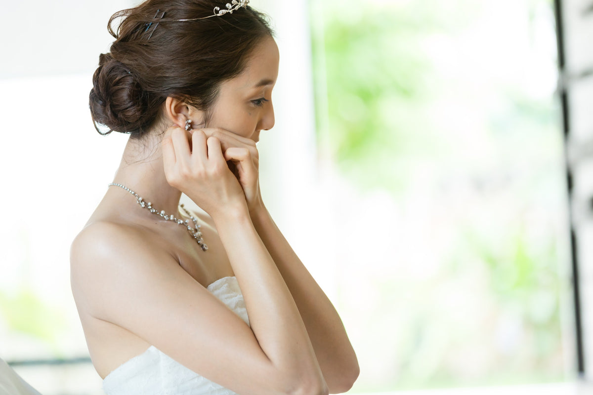 日本人ヘアメイクアーティスト確約のため、安心して挙式をお迎え頂けます