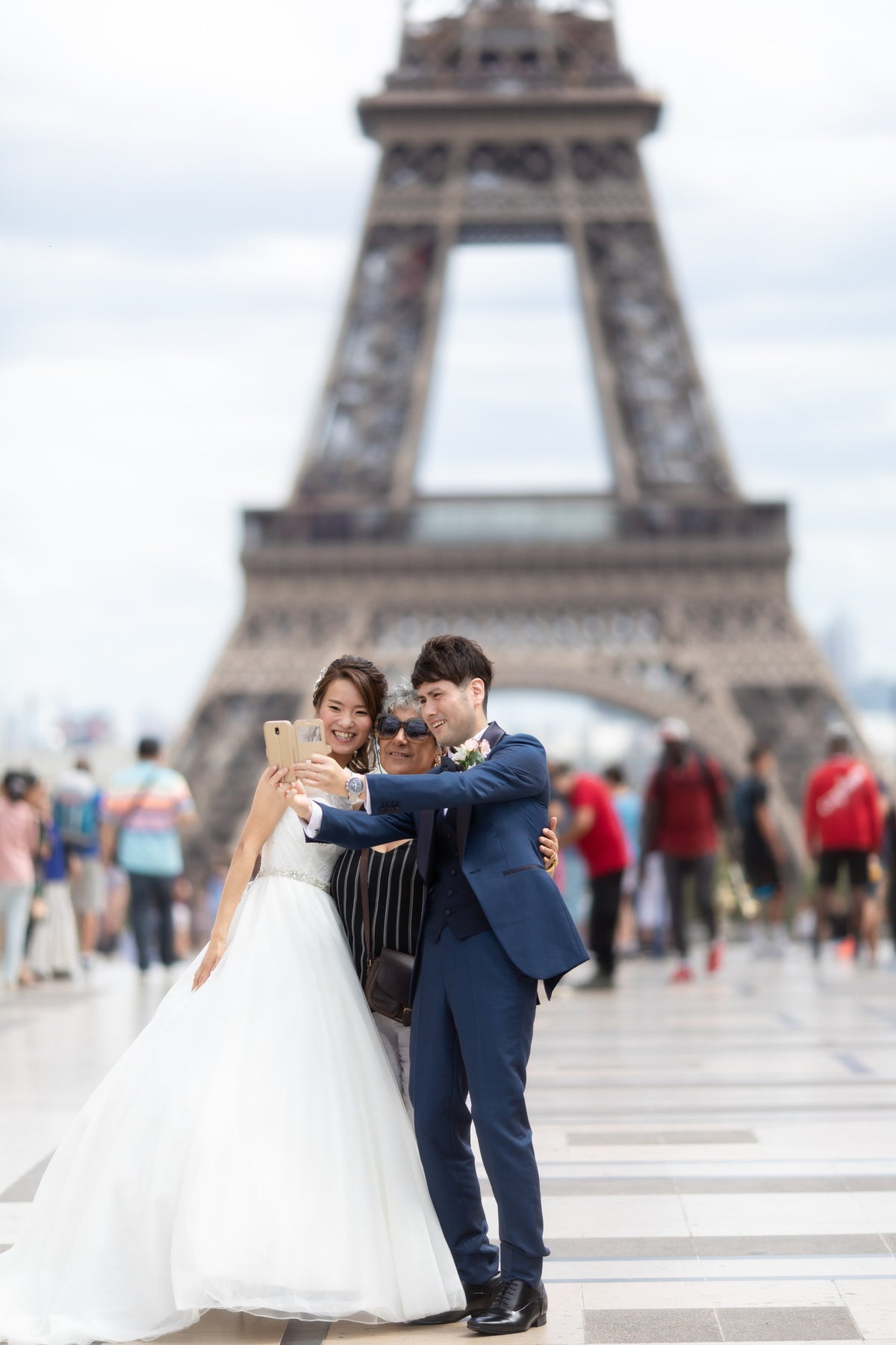 La-Vie 撮影 エッフェル塔7月