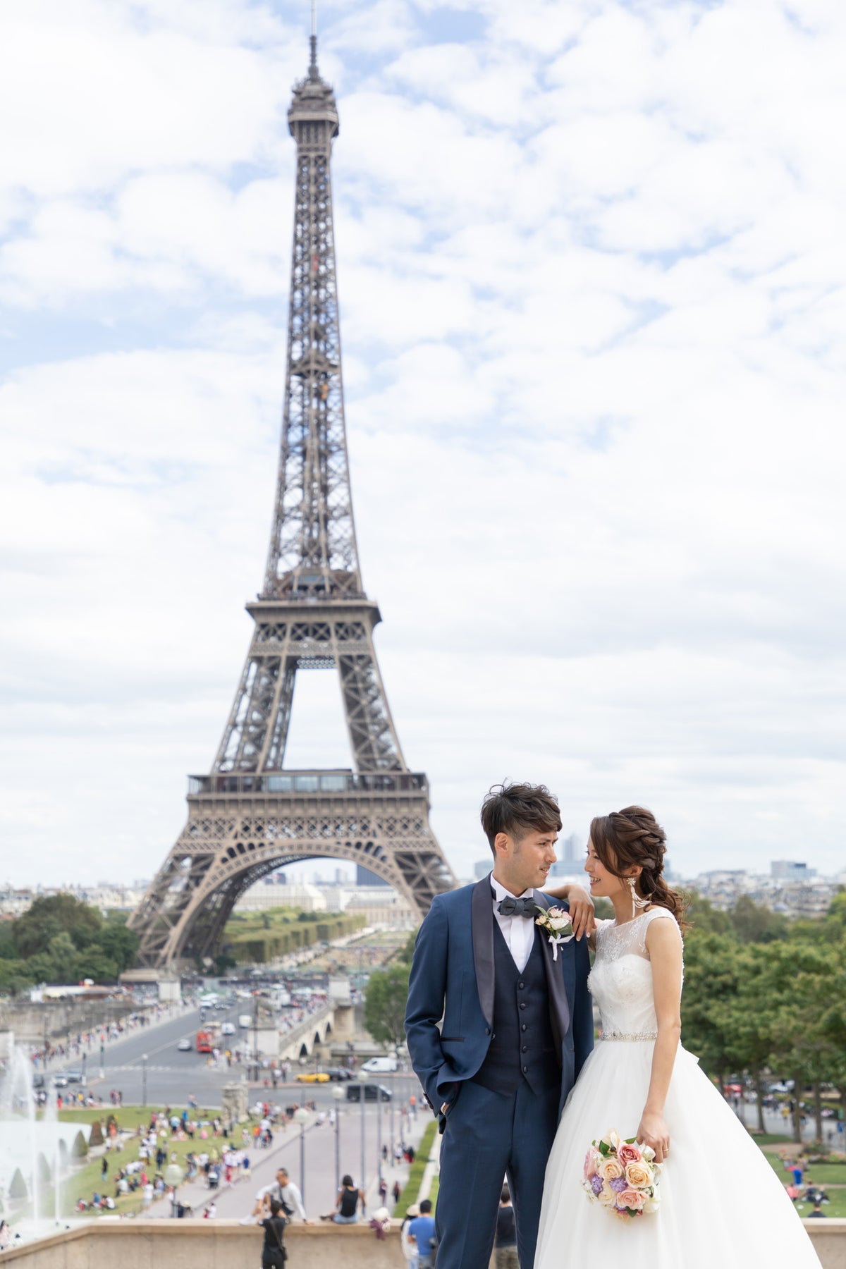 La-Vie 撮影 エッフェル塔7月