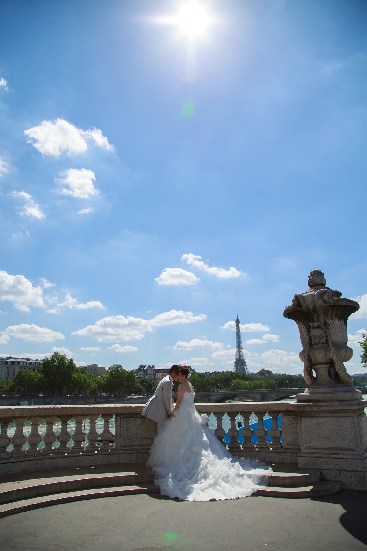 フランス　オプション　フォト　アレキサンダー三世橋周辺フォトツアー