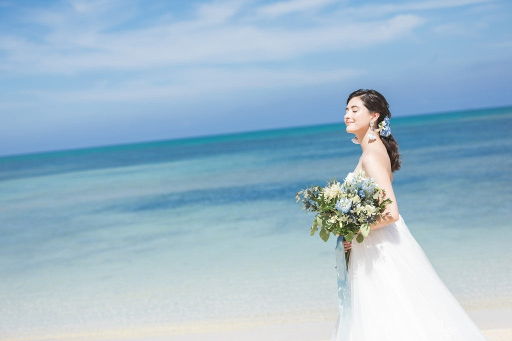 沖縄随一の綺麗なホワイトサンドが広がるビーチで存分に楽しんで。