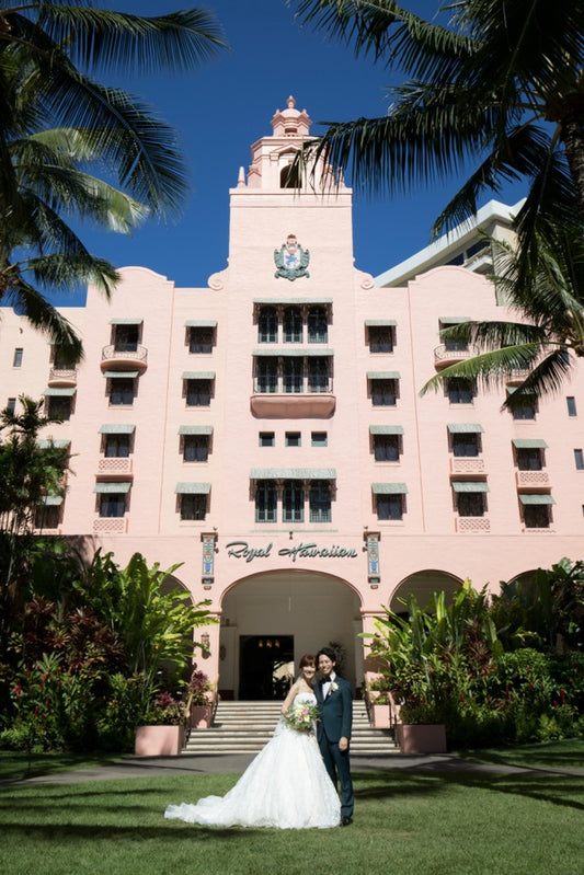 ハワイ オプション フォト 【オアフ島】ロイヤルハワイアンホテルフォトツアー