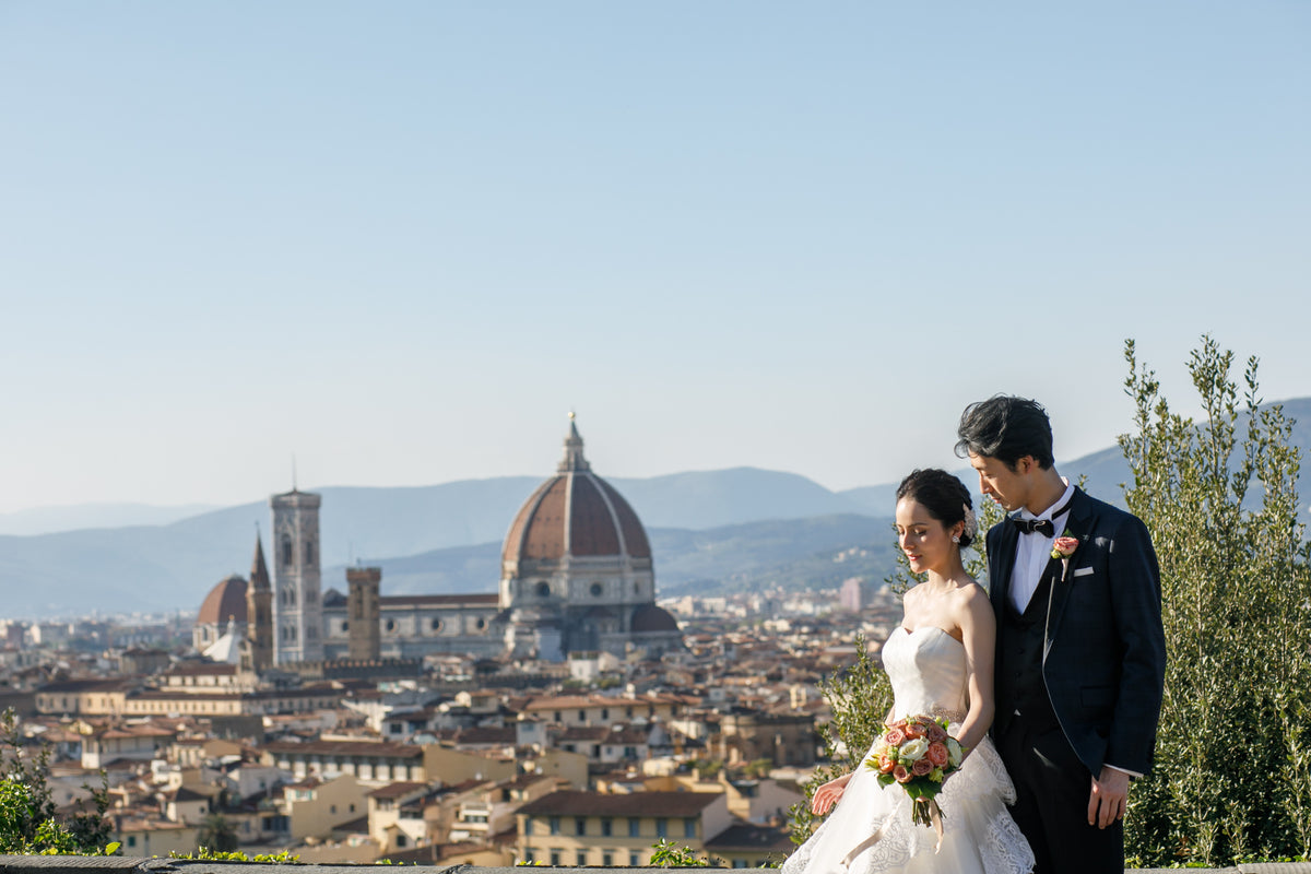 イタリア　オプション　フォトミケランジェロ広場フォトツアー