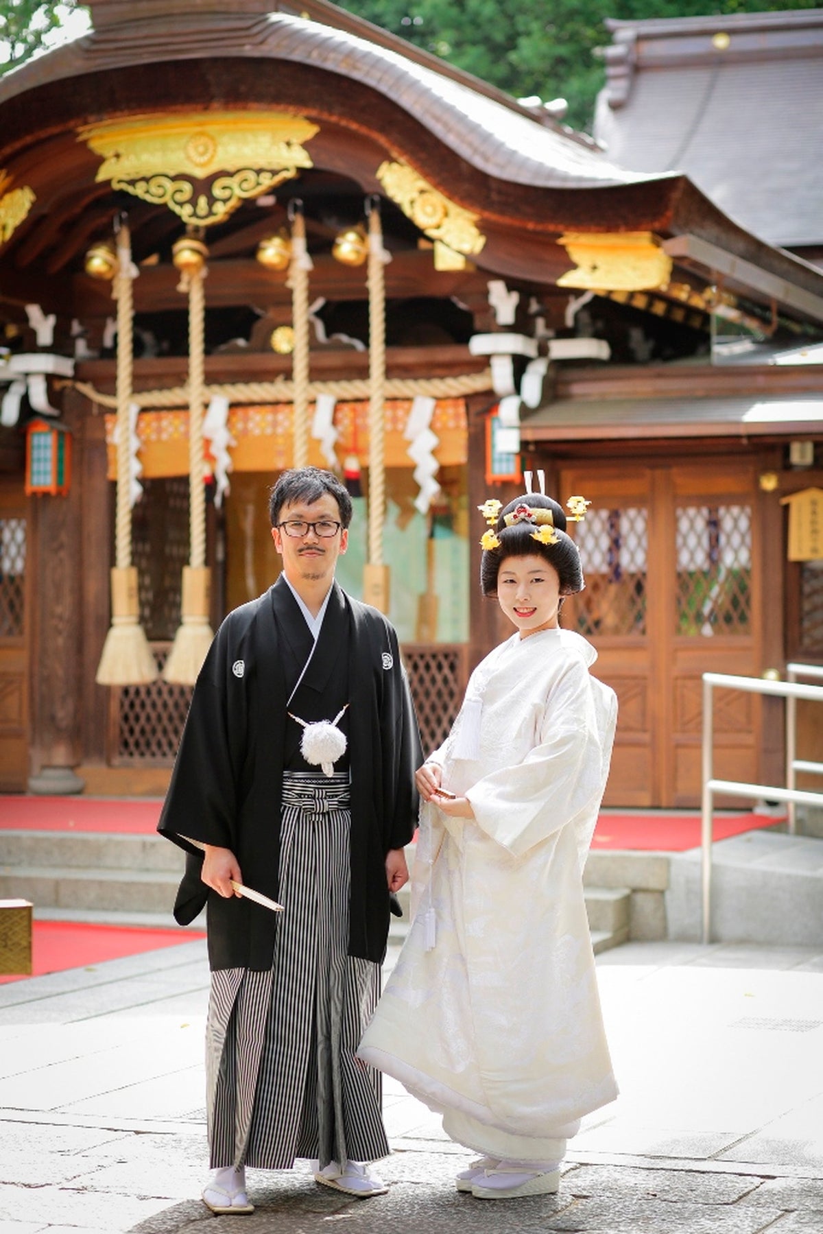 京都　護王神社　リアルウェディング 526