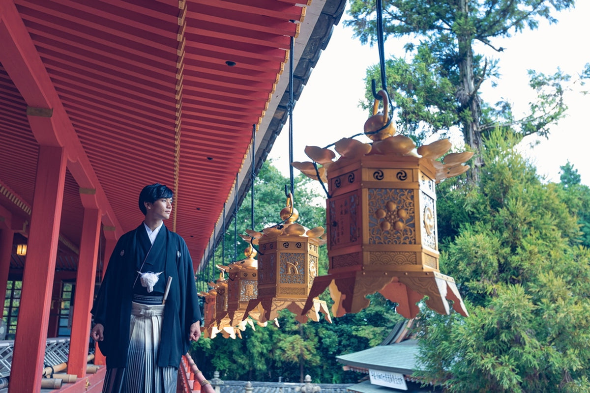 本殿外廊(挙式後撮影)