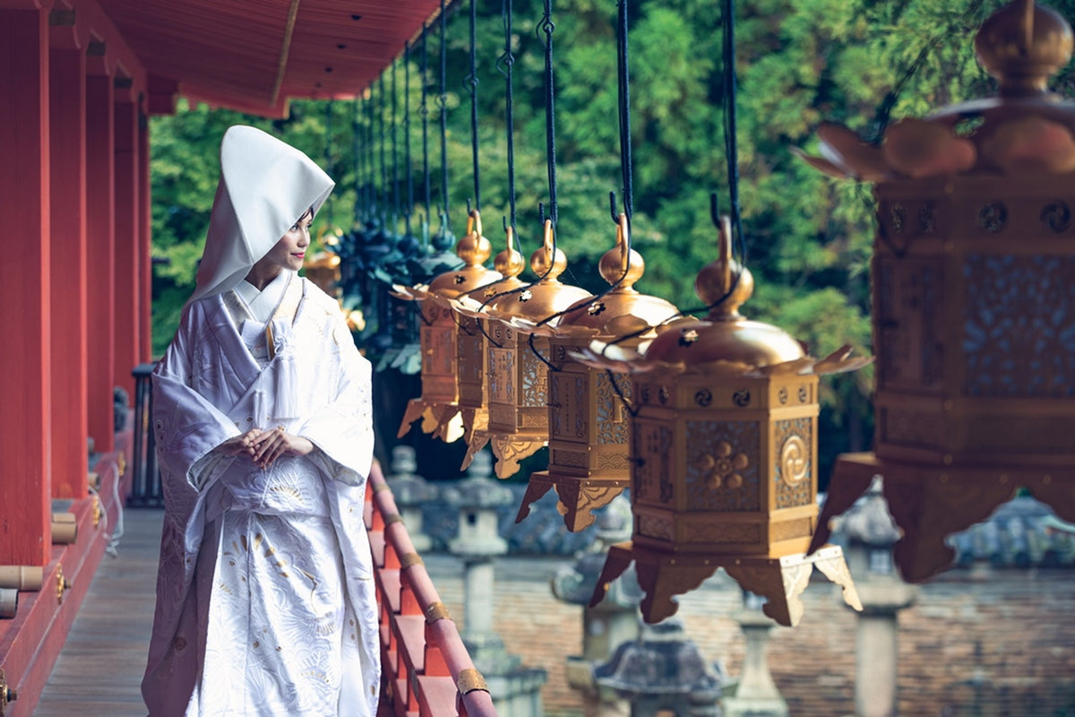 本殿外廊(挙式後撮影)