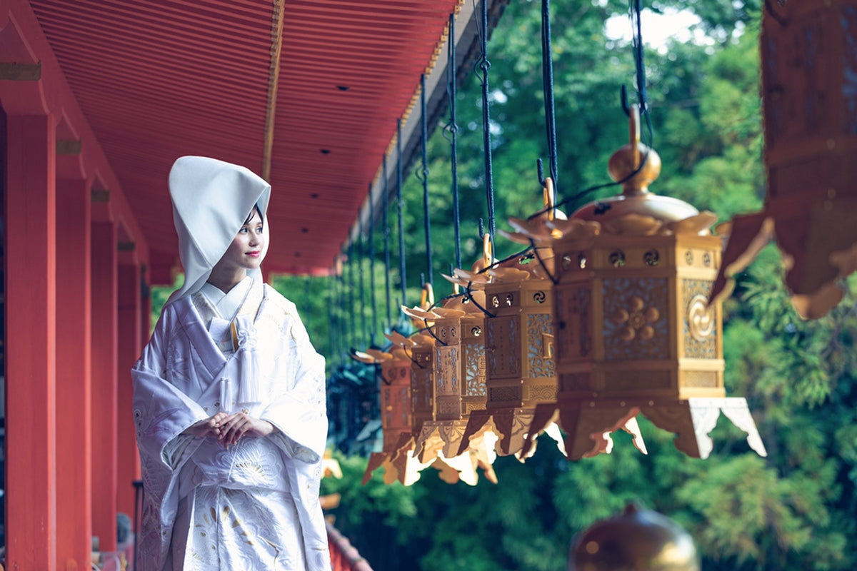 本殿外廊(挙式後撮影)