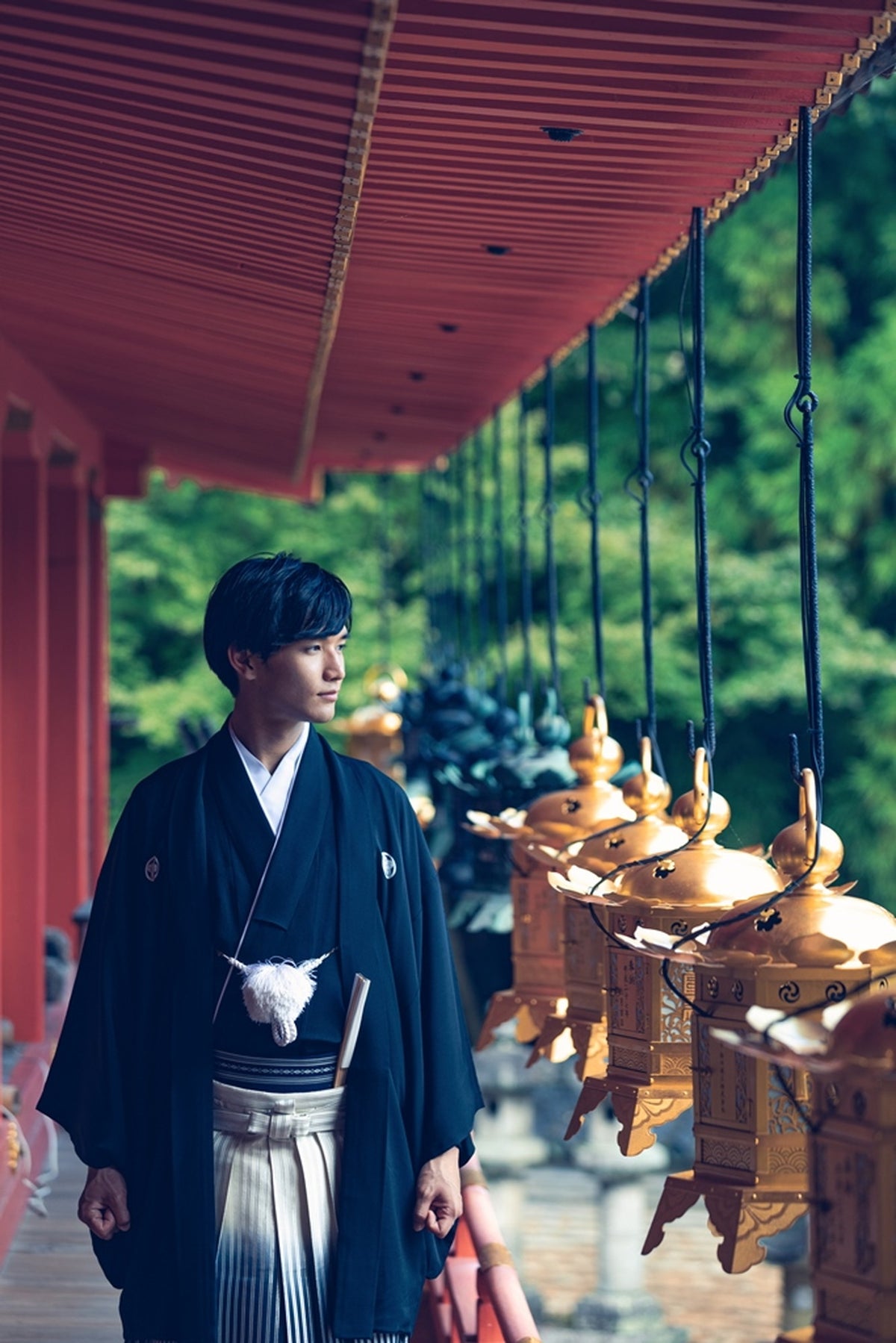 本殿外廊(挙式後撮影)